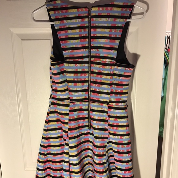 Multicolored Striped Dress - Picture 3 of 3